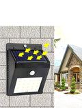 3 bulb solar light