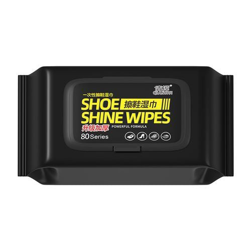 Shoe wipes 80pc pouch
