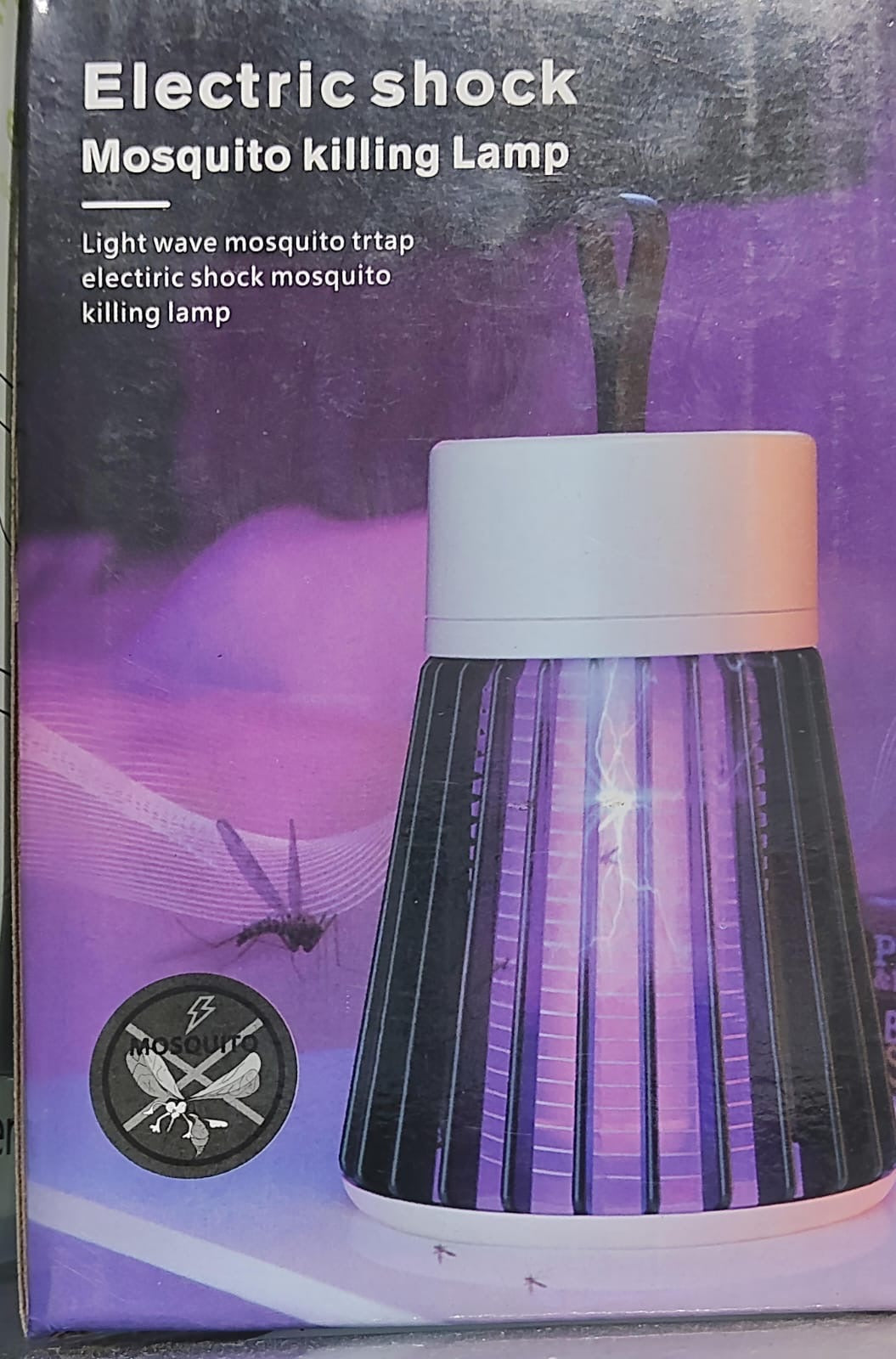 Electric shock
Mosquito killing Lamp