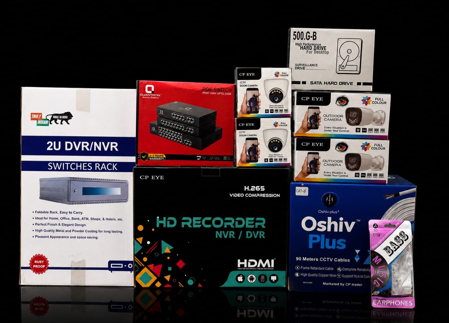 4/IP CAMERA SETUP (RACK FREE GIFT)
