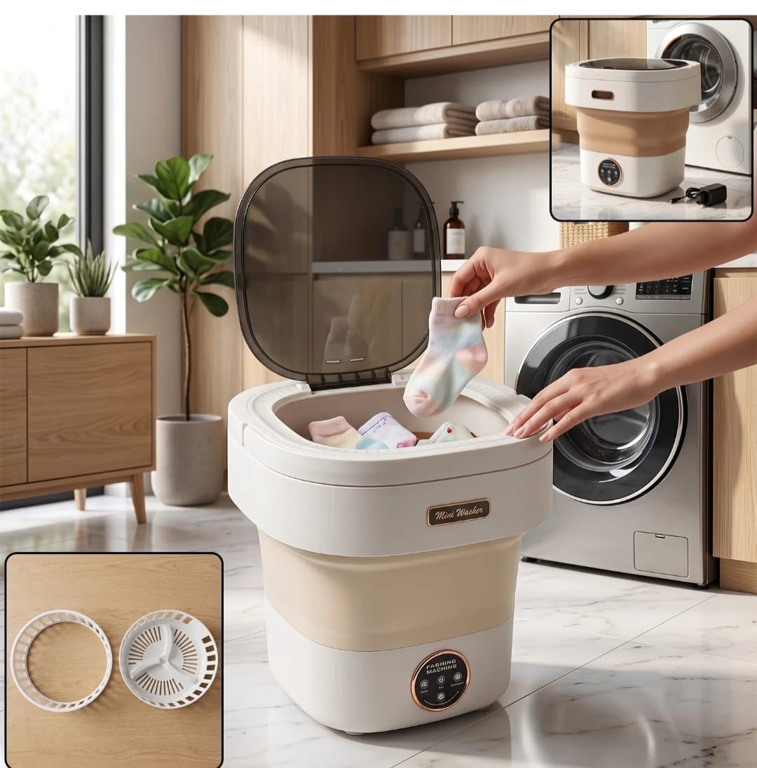 Portable washing machines