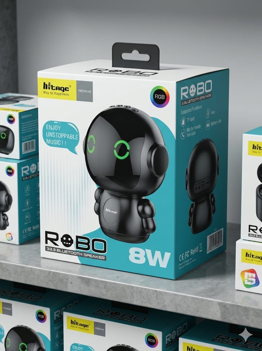 HITAGE ROBO SPAEKER (1 year replacement warranty)