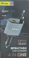 HITAGE CAR CHARGER HT-C320 ( 1 year replacement warranty )
