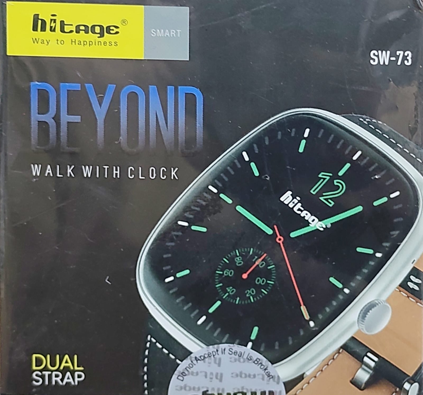 HITAGE SMART WATCH BEYOND SW-73 ( 1 year replacement warranty )