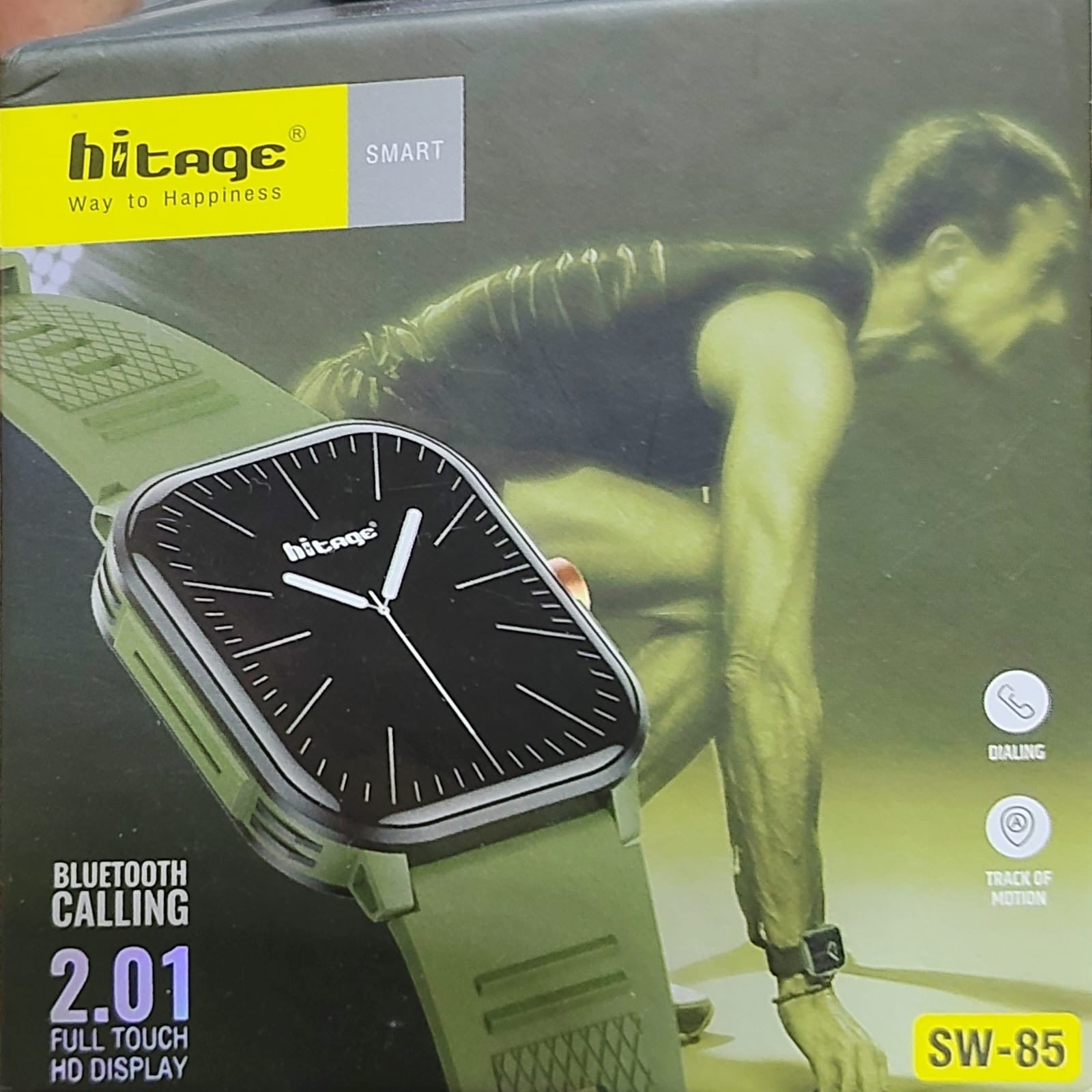 HITAGE SMART WATCH   SW-85 ( 1 year replacement warranty)