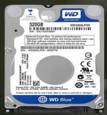 320 GB HARD DRIVE