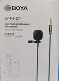 BOYA
BY-M3-OP
Clip-on Digital Lavalier
Microphone