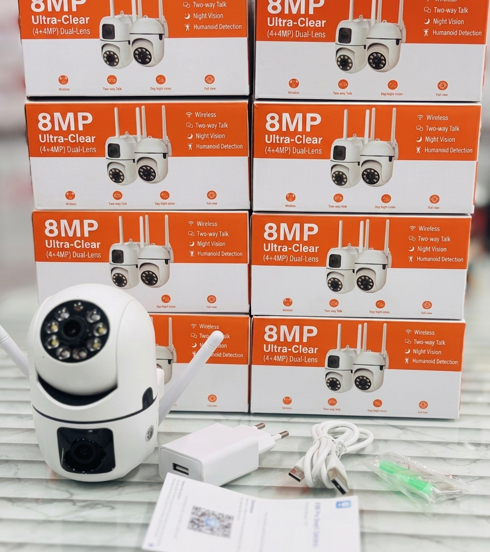 OUTDOOR DUAL LENA WIFI CAMERA