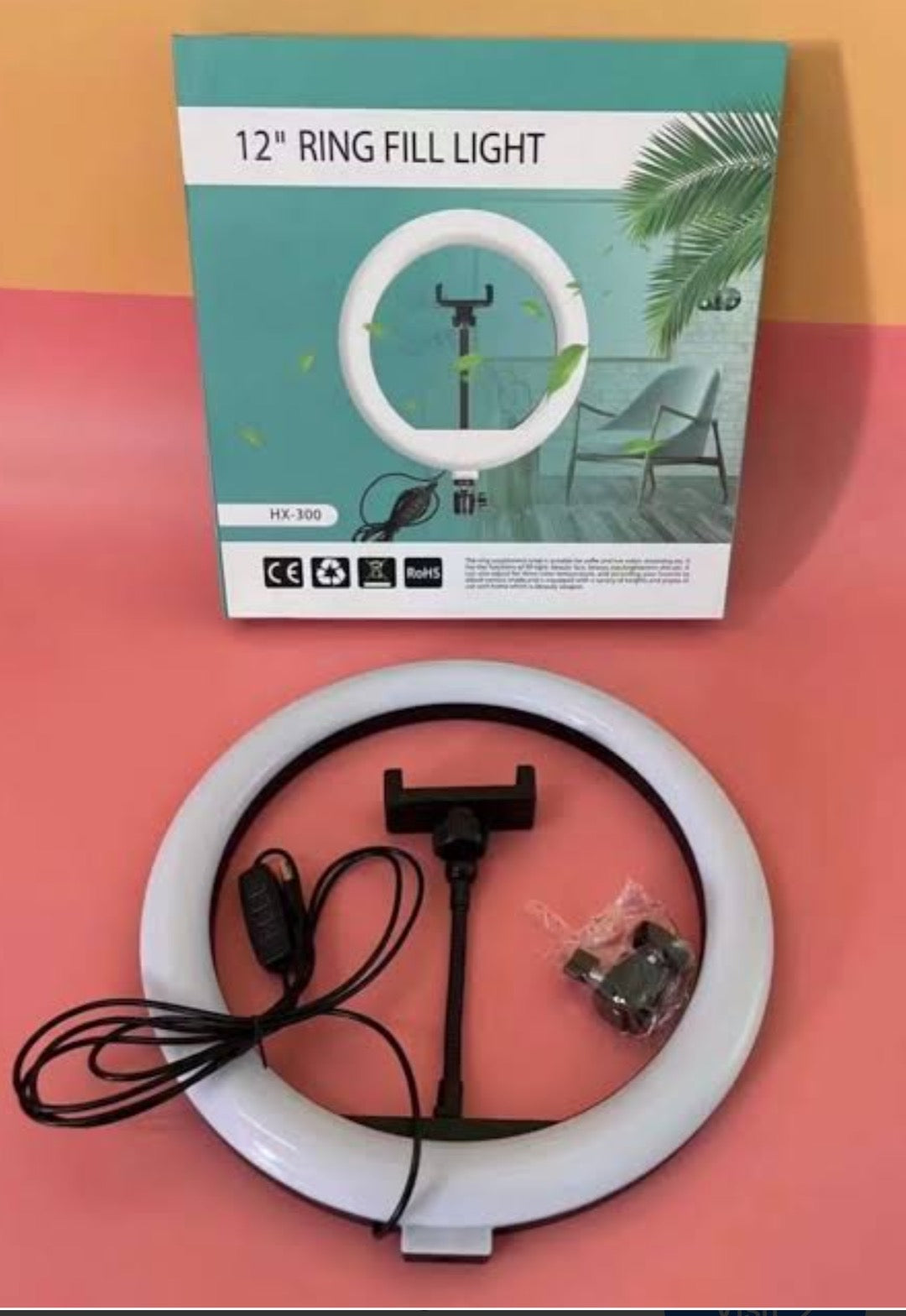 12” inch ring light