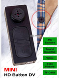 BUTTON SPY CAMERA SD CARD