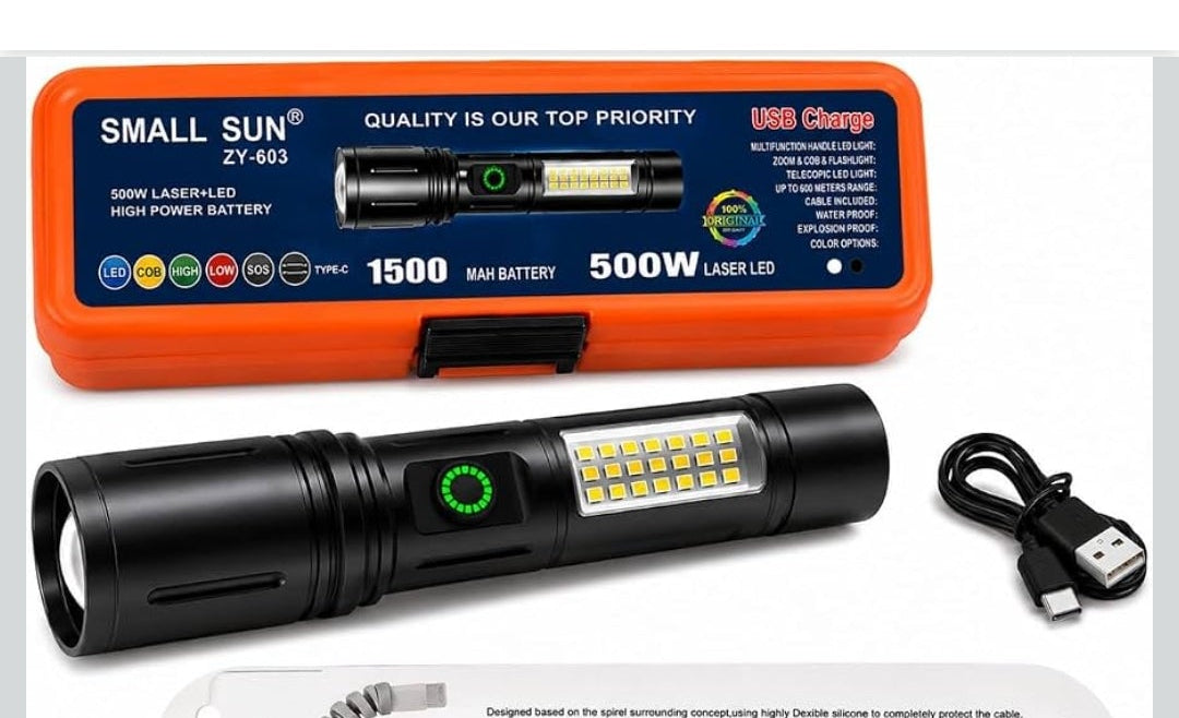 USB ChargeSMALL SUN®

ZY-603
ER+LED HIGH POWER BATTERY