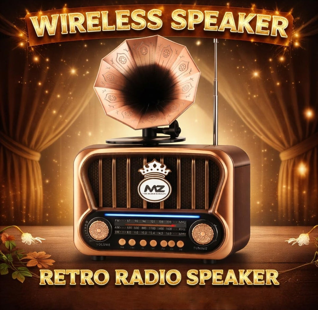 MZ.S671>>RETRO RADIO.SPEAKER.