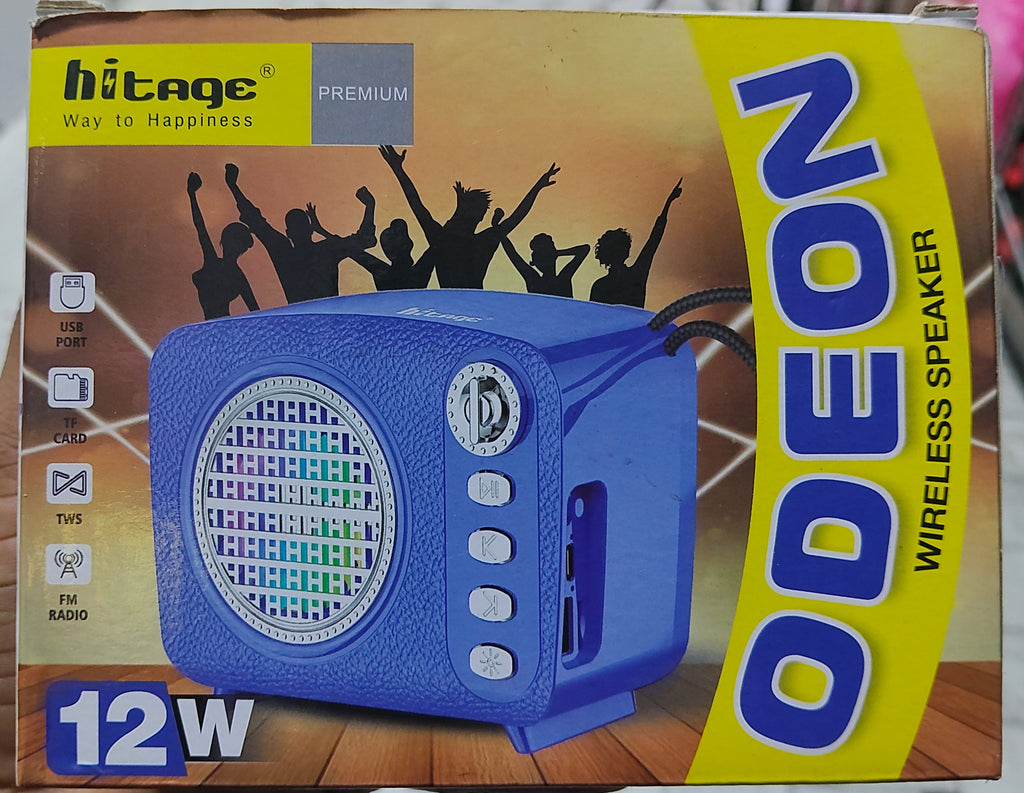 HITAGE. NODEON.WIRELESS.SPEAKER.(1 year replacement warranty