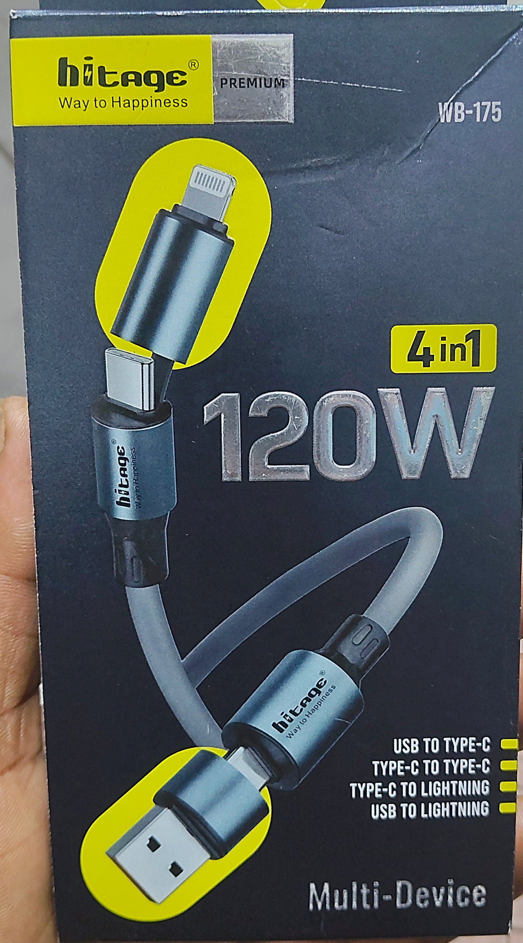 TITAGE PREMIUM  4in1+120W(.1 year replacement warranty