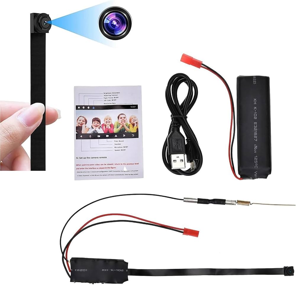 4K WiFi Night Vision Mini Camera – Ultra HD Security Camera 📷