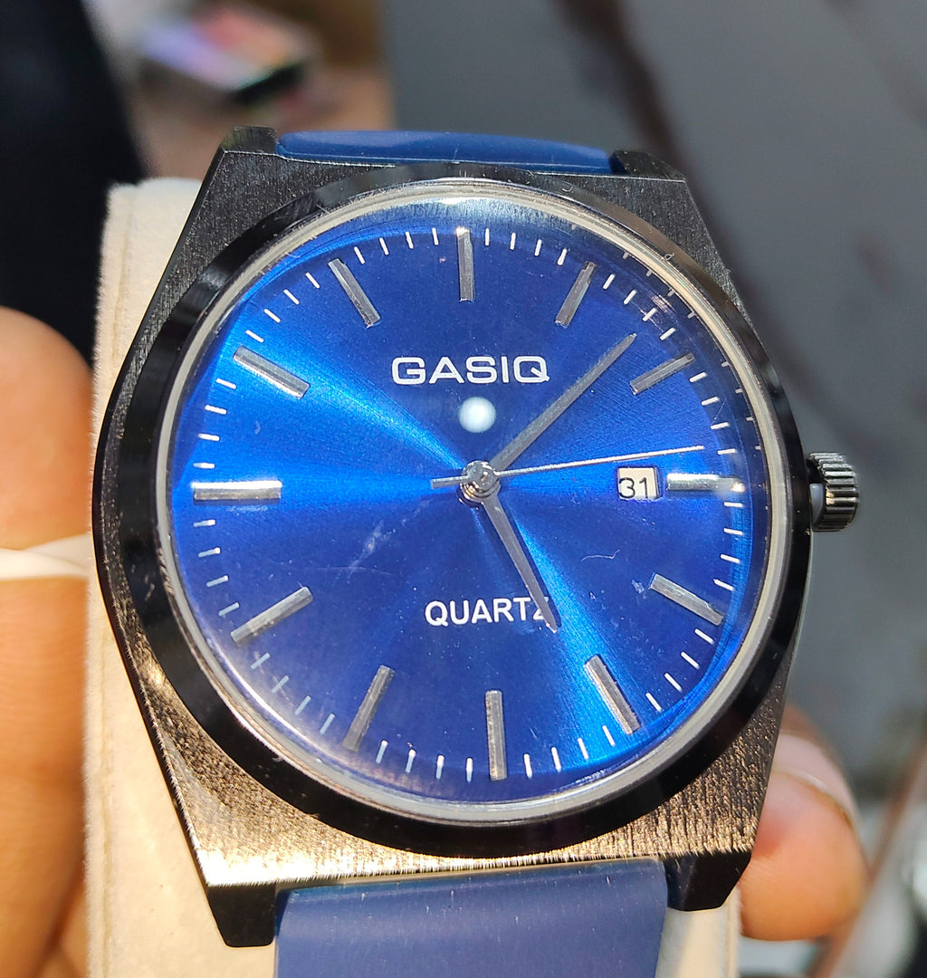 ⌚GASIO Blue Dial Watch – Premium.