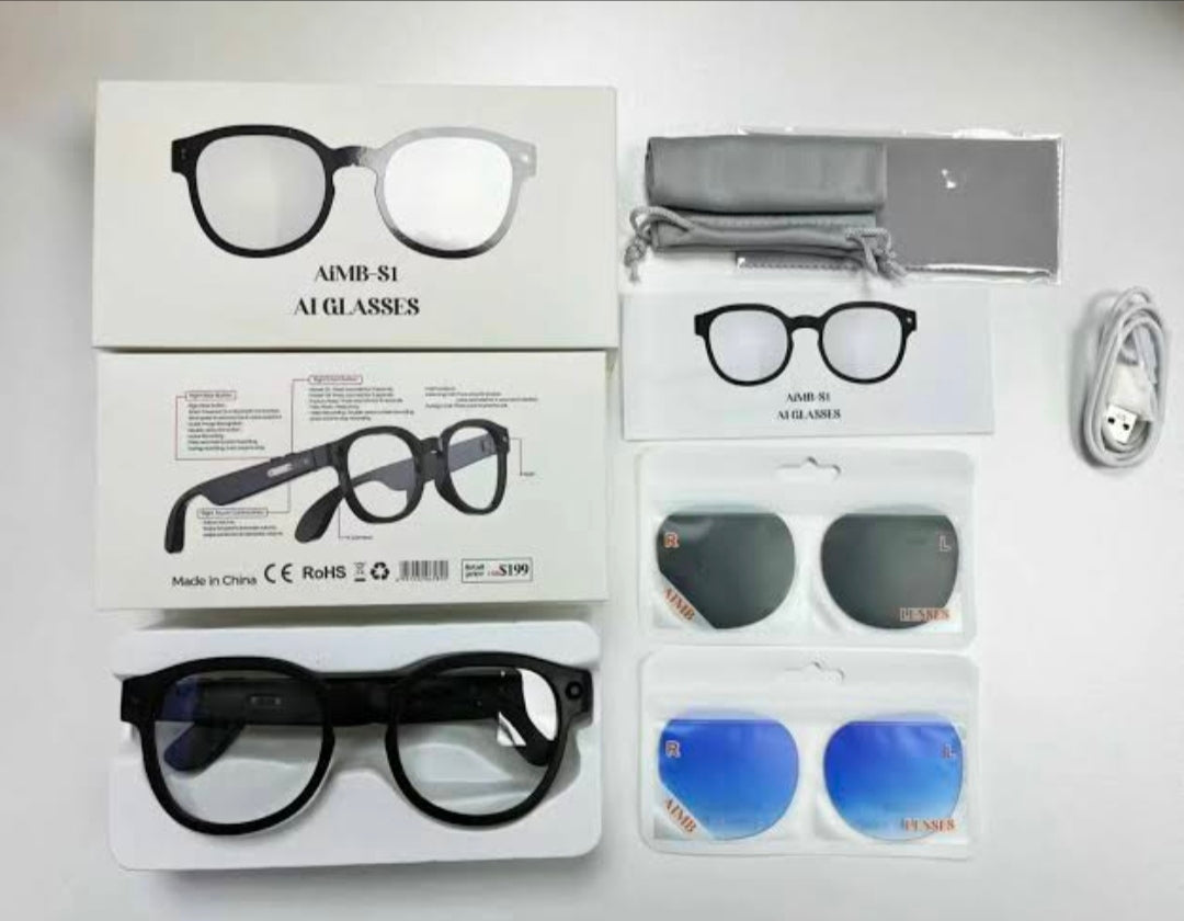 Smart AI Glasses – Bluetooth Smart Glasses